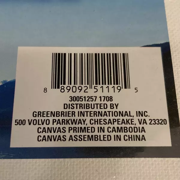 Lot of 3 Packages of 2 Greenbrier International 5 x 7 Canvas Panels For Painting