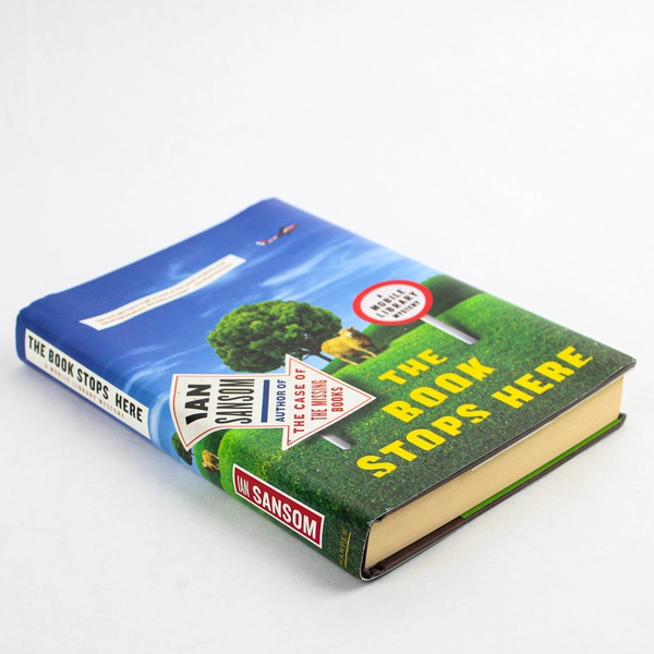 The Book Stops Here by Ian Sansom A Mobile Library Mystery 2008 Hardcover DJ