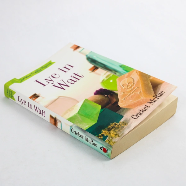 Lye in Wait by Cricket McRae A Home Crafting Mystery 1st Edition 2007 Paperback