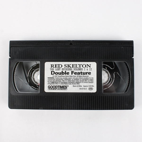 Red Skeleton The Lost Episodes Vol. I & II Double Feature VHS Clamshell