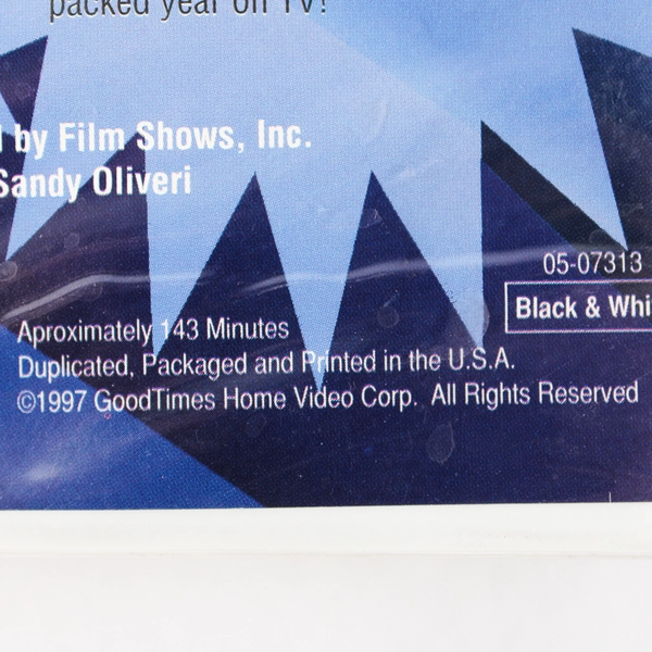 Red Skeleton The Lost Episodes Vol. I & II Double Feature VHS Clamshell