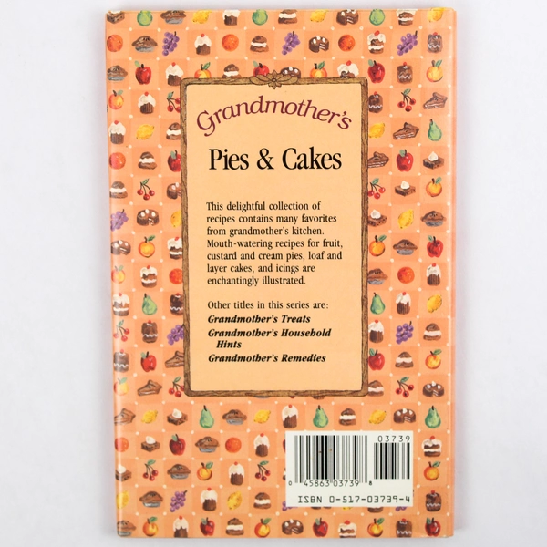 Grandmother's Pies & Cakes By Jane Fallon 1991 Hardcover Dust Jacket