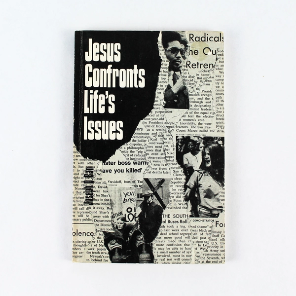 Signed 1972 Jesus Confronts Life's Issues by Joseph D. Ban - Pre-owned Book