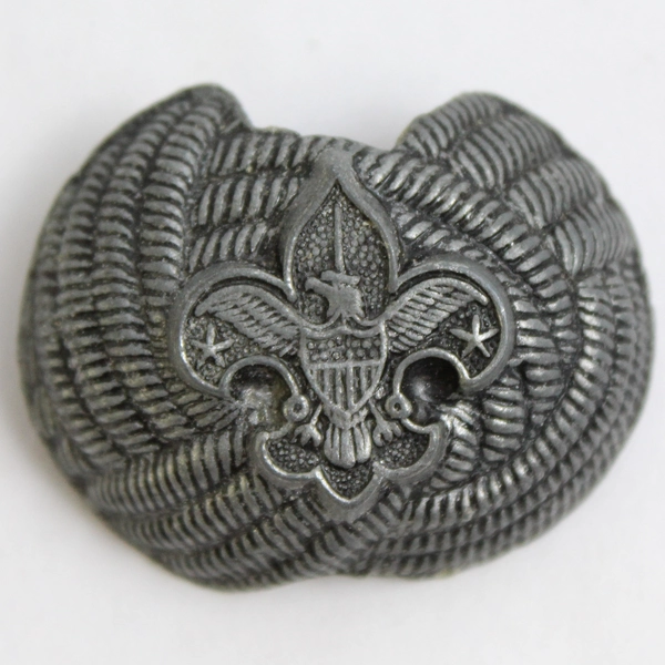 Vintage Boy Scouts of America Metal Neckerchief Scarf Tie Holder