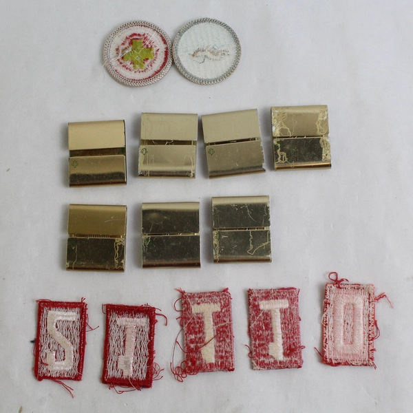 14 PC Lot Vintage Boy Scouts of America Patches and Metal Belt Merit Badges