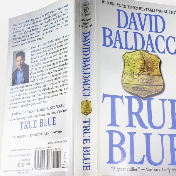 True Blue by David Baldacci 2010 Paperback - Good Condition