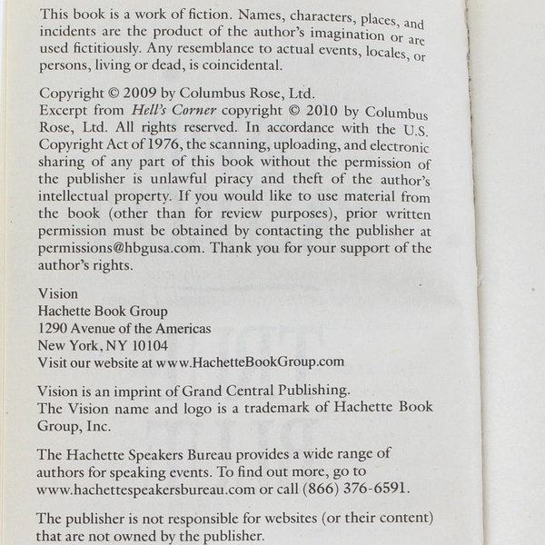 True Blue by David Baldacci 2010 Paperback - Good Condition