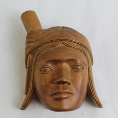 Handcarved Wooden Philippines Igorot Filipina Woman