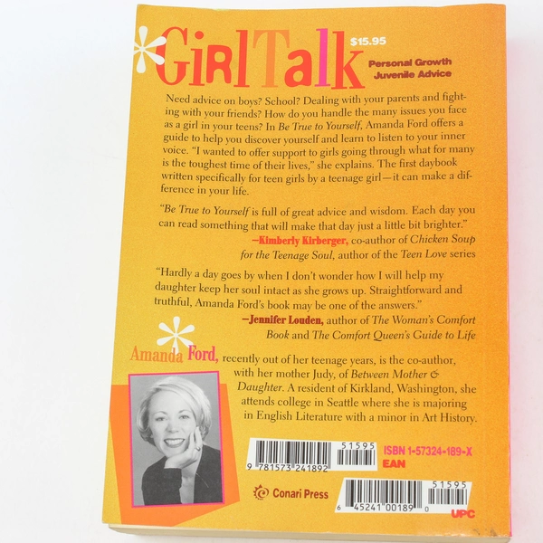 Be True to Yourself by Amanda Ford 2000 Paperback Teenage Girls Guide