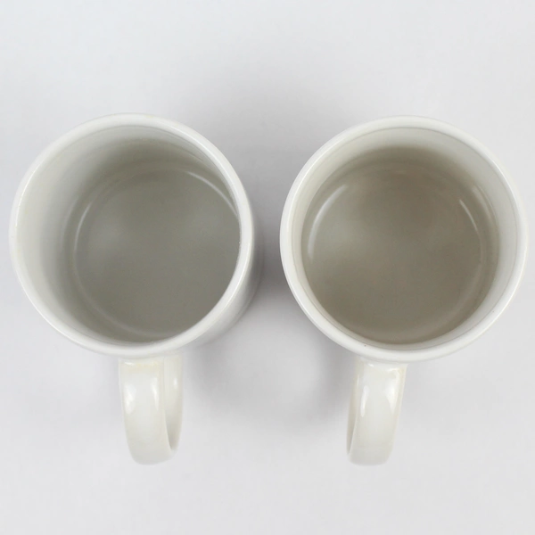 Lot of 2 Vintage Peerless Family Roasted Coffee & Tea Mugs