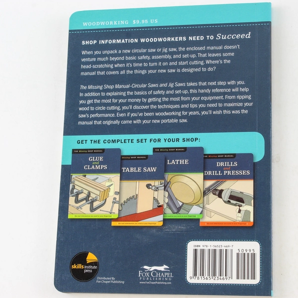 Circular Saws and Jig Saws Book by Fox Chapel Publishing - Good Condition