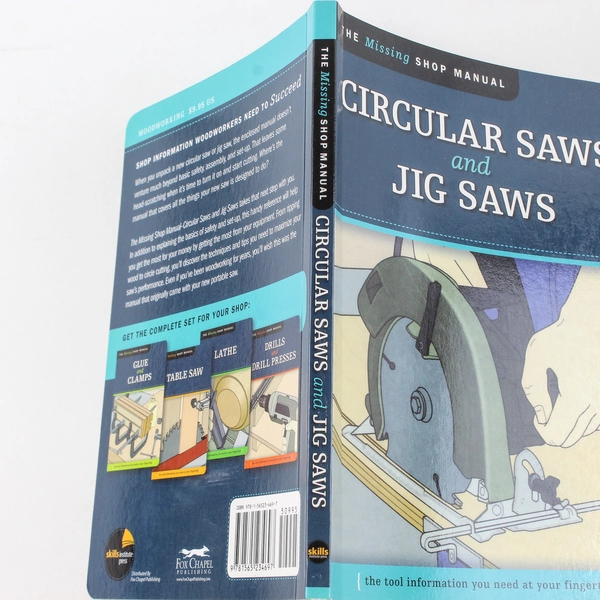 Circular Saws and Jig Saws Book by Fox Chapel Publishing - Good Condition