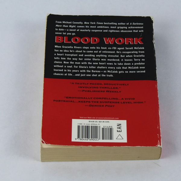Michael Connelly Blood Work 2002 Paperback Warner Books - Pre-Owned Condition