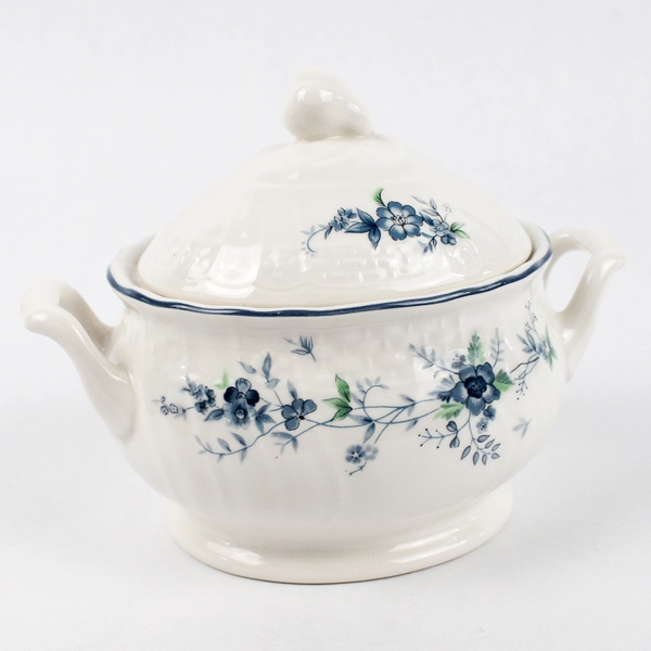 Mikasa Cote D’Azure China Sugar Bowl With Lid