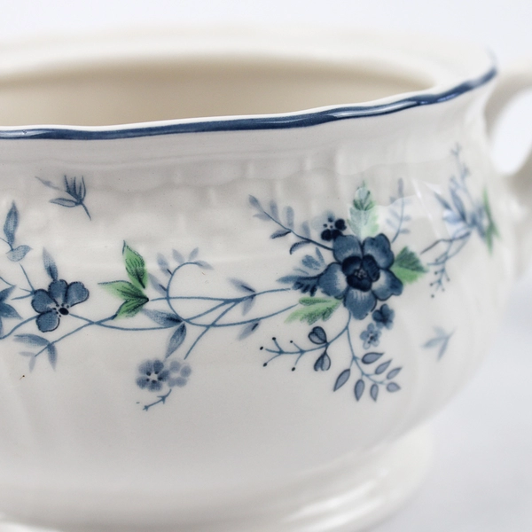 Mikasa Cote D’Azure China Sugar Bowl With Lid