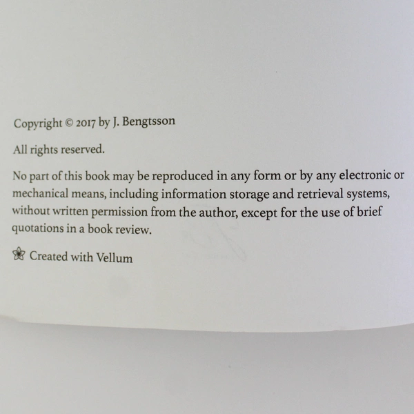 Fiercely Emma by J. Bengtsson 2017 Paperback