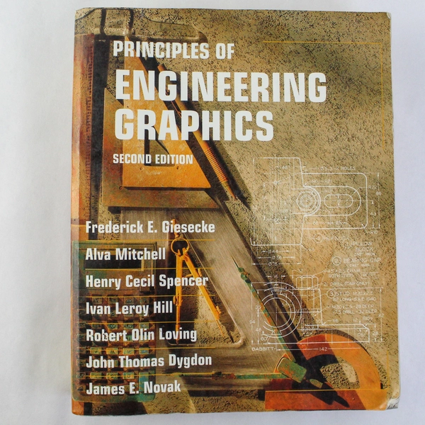 Principles of Engineering Graphics 2nd Ed Giesecke 1994 Textbook PB Wear
