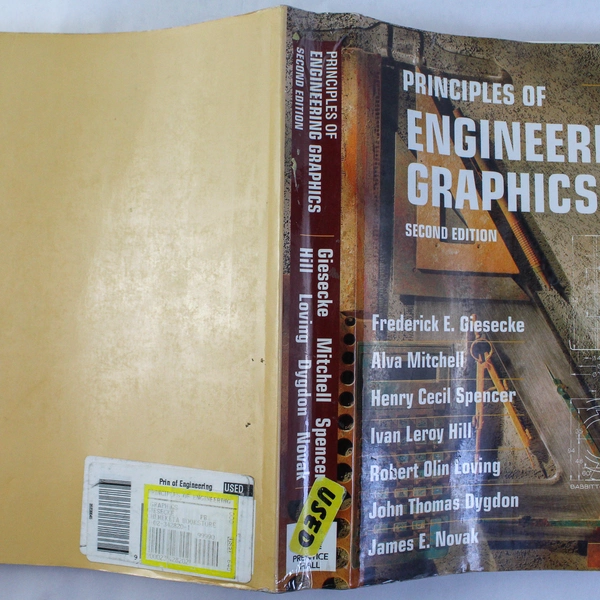 Principles of Engineering Graphics 2nd Ed Giesecke 1994 Textbook PB Wear