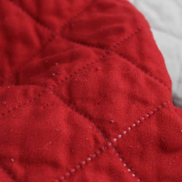 P&A Solid Red Love Seat Furniture Throw Cover 71" x 81"