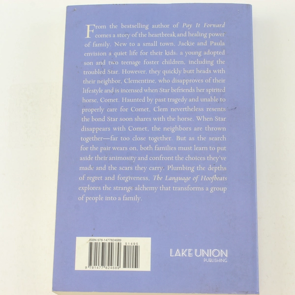 The Language of Hoofbeats by Catherine Ryan Hyde 2014 Paperback Good Condition