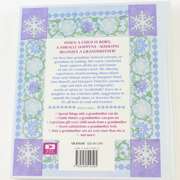 Grandmothers Are Like Snowflakes by Janet Lanese 1996 Hardcover Book