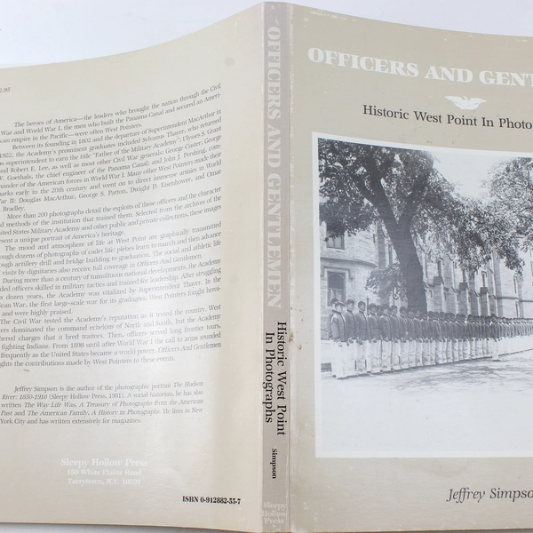 Officers and Gentlemen by Jeffrey Simpson Historic West Point Photography Book