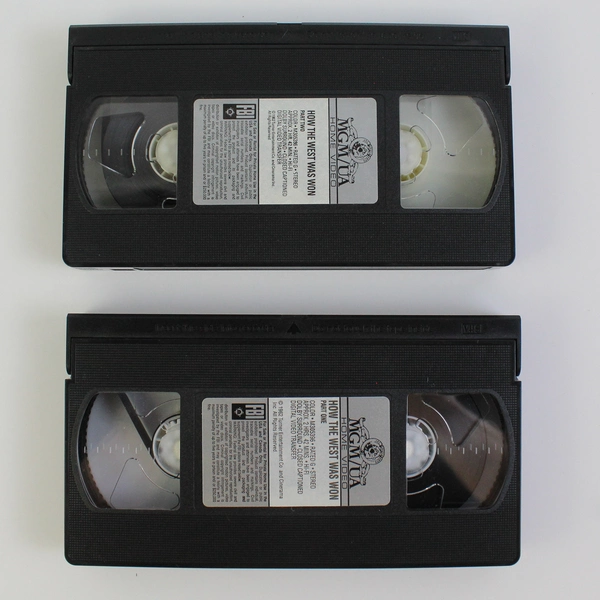 Box Set How the West Was Won 1995 VHS Tapes John Wayne