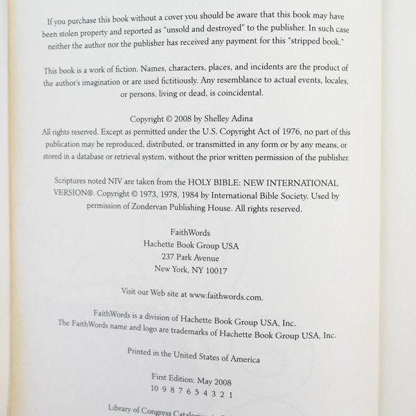 It's All About Us by Shelley Adina 2008 First Edition Trade Paperback Good