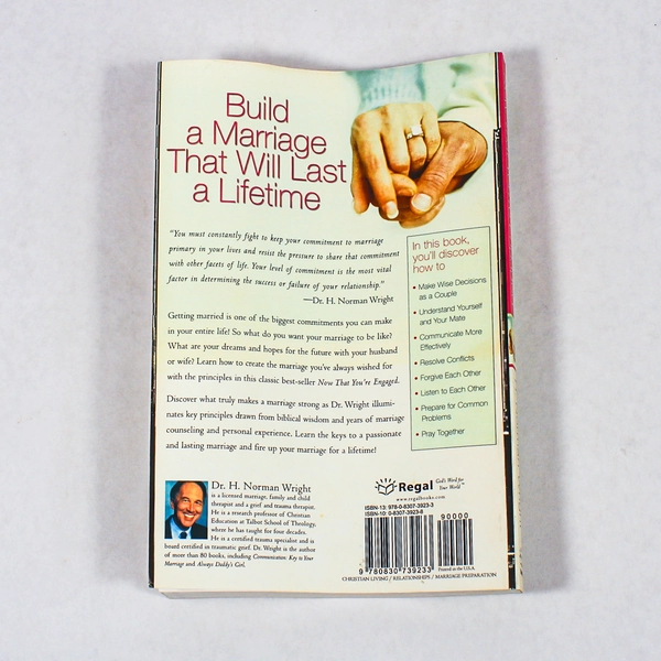 Now That You're Engaged by H. Norman Wright 2005 PB Pre-Owned Minor Wear