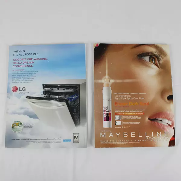 Lot of 2 Good Housekeeping Magazines August & October 2013