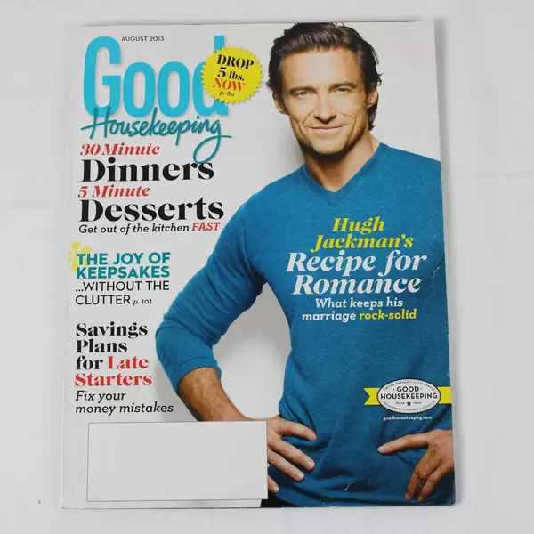 Lot of 2 Good Housekeeping Magazines August & October 2013