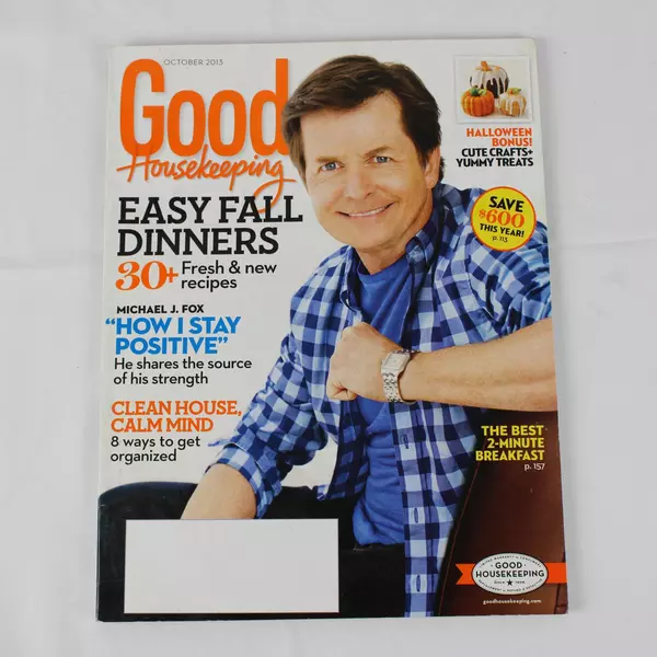 Lot of 2 Good Housekeeping Magazines August & October 2013