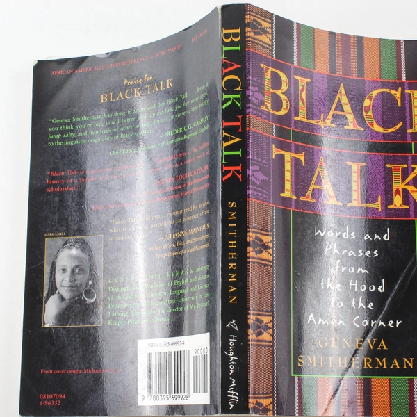 Black Talk by Geneva Smitherman 1994 Paperback - African American Studies