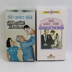 Lot of 2 Father of the Bride & Little Dividend VHS Tapes, 1950 1951