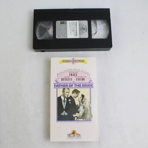 Lot of 2 Father of the Bride & Little Dividend VHS Tapes, 1950 1951