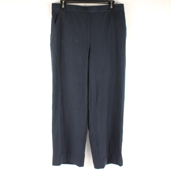 Briggs Navy Blue Elastic Waist Pull-On Pants Women's Size 12S