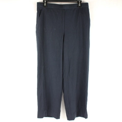 Briggs Navy Blue Elastic Waist Pull-On Pants Women's Size 12S