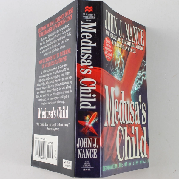 Medusa's Child by John Nance 1997 Paperback - Good Condition, Thrilling Read!