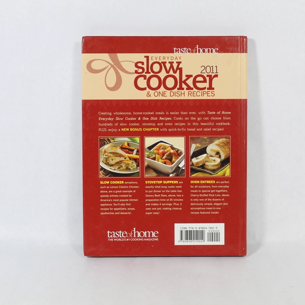 Everyday Slow Cooker & One Dish Recipes 2011 Taste of Home HC Pre-Owned Book