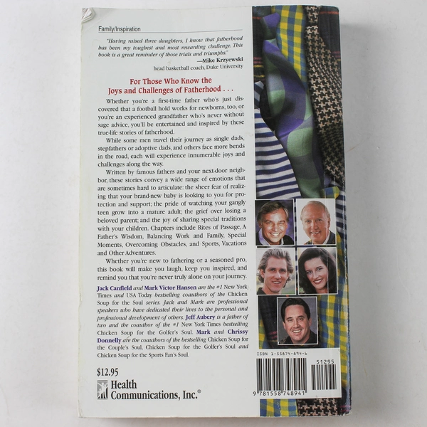 Chicken Soup for the Father's Soul by Mark & Chrissy Donnelly 2001 Paperback