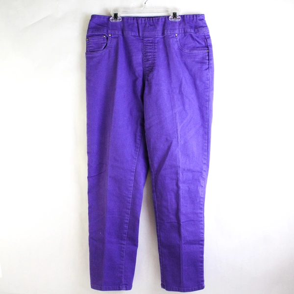 Blair Purple Straight Leg Jeans Women's Size 14MS