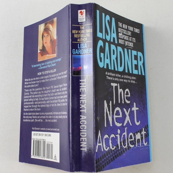 The Next Accident by Lisa Gardner 2002 Paperback - Good Condition Mystery Book