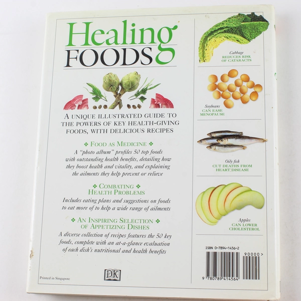 Healing Foods by Miriam Polunin 1997 Cookbook - Good Condition Hardcover