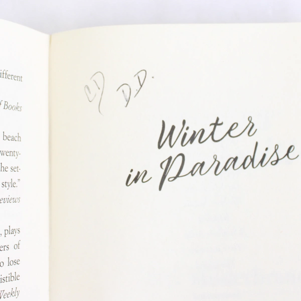 Winter in Paradise by Elin Hilderbrand 2019 Back Bay Books Paperback