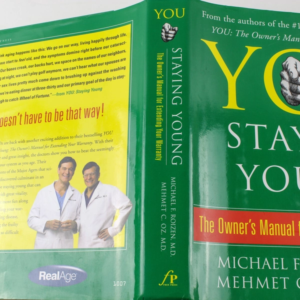 You Staying Young by Mehmet Oz & Michael F. Roizen, 2007 Hardcover Book