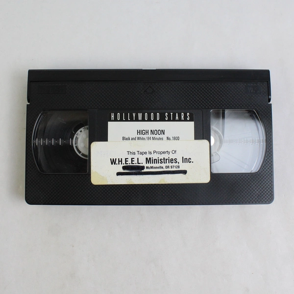 High Noon VHS Tape 1987 Gary Cooper Movie