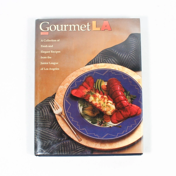Gourmet LA Junior League Cookbook 1988 - Elegant Recipes, Hard Cover Book