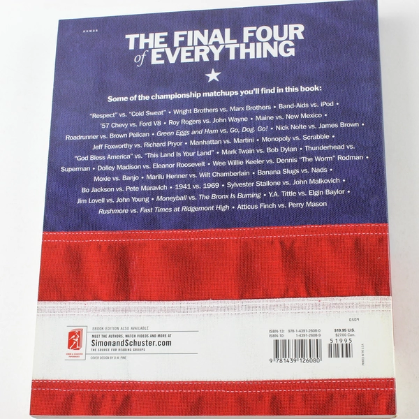 The Final Four of Everything by Richard Sandomir Good Pre-Owned Book