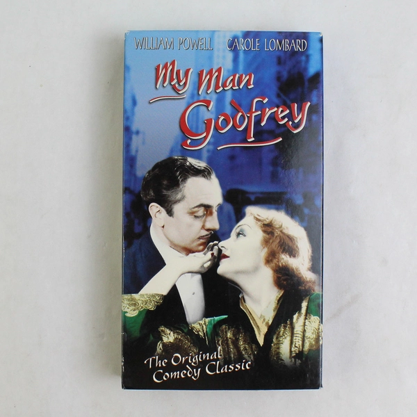 My Man Godfrey VHS Tape 1996 Carole Lombard Movie
