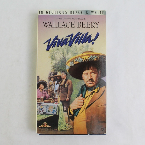 Viva Villa! VHS Tape 1993 Wallace Beery Movie
